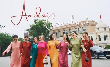 Mẫu áo dài phong cách cô ba Sài Gòn đang gây bão có gì đặc sắc?