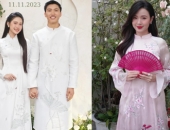 Dàn sao Việt gợi ý loạt mẫu áo dài cực xinh dành cho mùa cưới